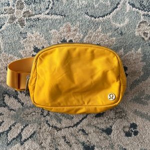Yellow Lululemon Fanny Pack